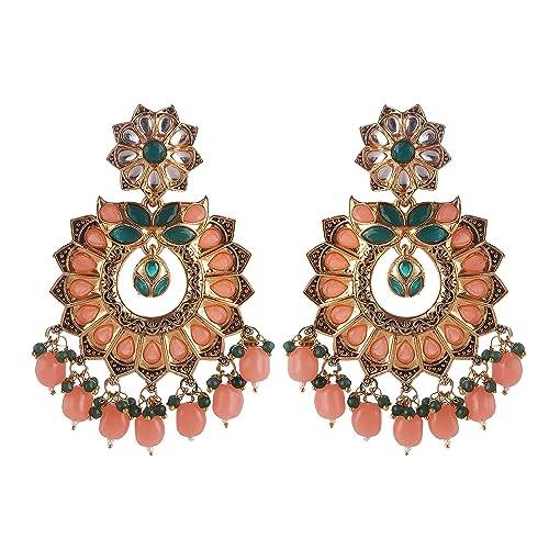 gajri earring with high gold plating