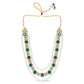 Green Long Necklace Premium