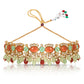 Mint Gajari Bead Necklace