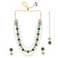 Green Long Necklace Premium