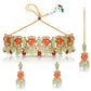 Mint Gajari Bead Necklace