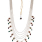 Long Layered Pearl Necklace