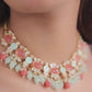 Mint Gajari Bead Necklace