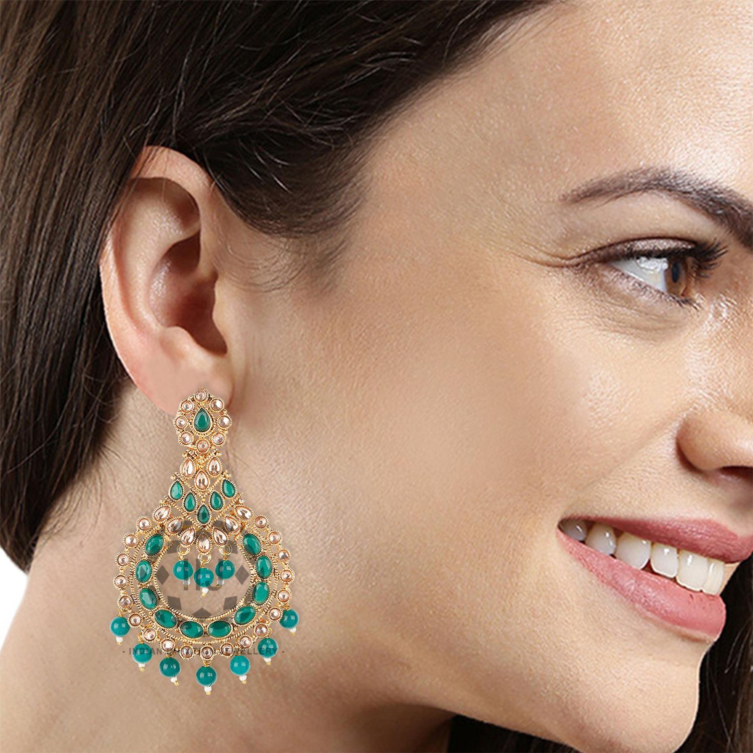 Earing sets with mangtika only