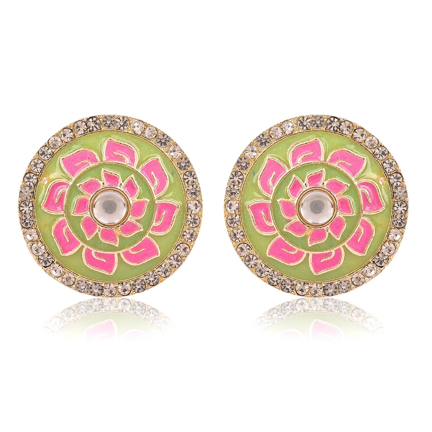 Gold Plated Studs Earrings