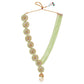 Long Layered Peri coloured Necklace