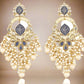 Gold Plated Minakari Montana Gucha Earring