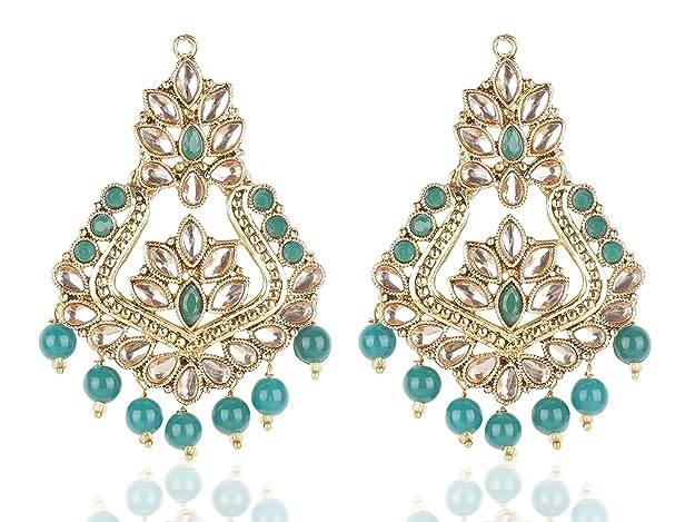 Earrings Maang Tika Jewellery Set