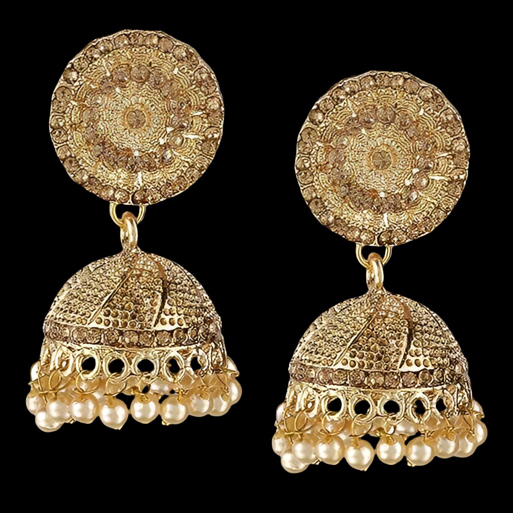 Gold Plated Traditional LCt jhumki