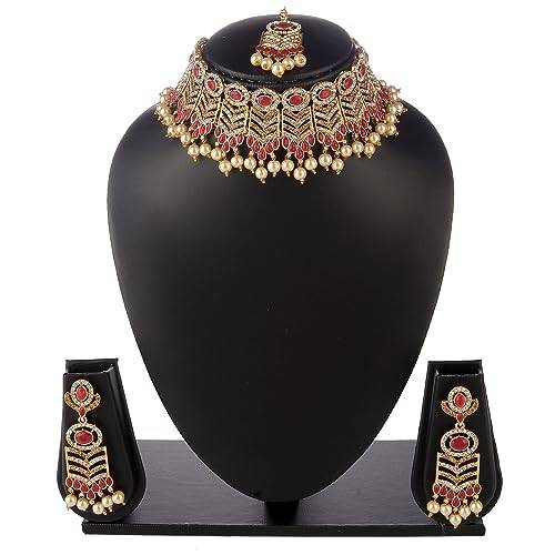 Rani Gold plated necklace set